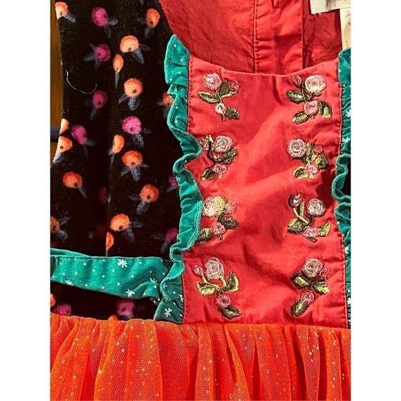 Matilda Jane Size 4 Holiday Top - Picture 4 of 6